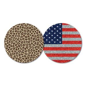 Set of 10 Luxury Paper Coasters - Feline